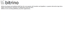 Tablet Screenshot of bitrino.com